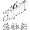 Van điện từ Festo CPE14-M1BH-5 / 3BS-QS-6