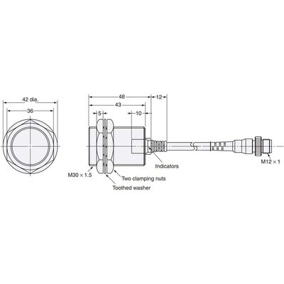 E2E-X10D1-M1J 0,3M