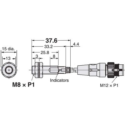 E2E-X1R5D1-M1TGJ 0,3M