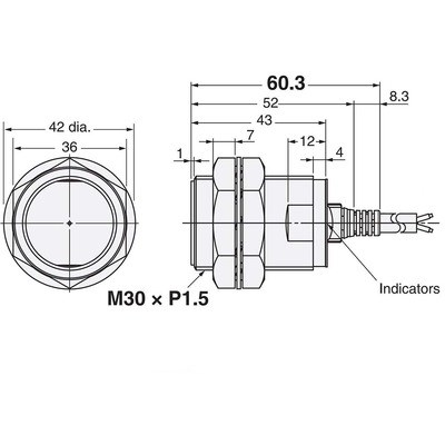 E2E-X20D230 2M