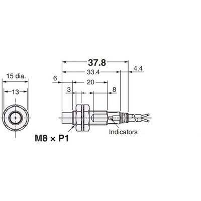 E2E-X6MD18 2M