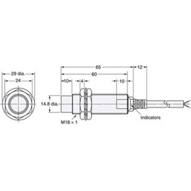 Cảm Biến Tiệm Cận Omron E2E2-X10MY1-M4