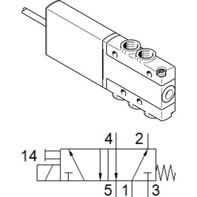 MHE2-MS1H-5/2-M7-K