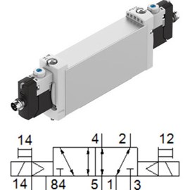 FestoVUVG-B18-B52-ZT-F-1R8L